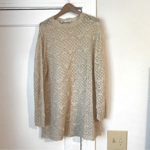 Zara Cream White Sweater